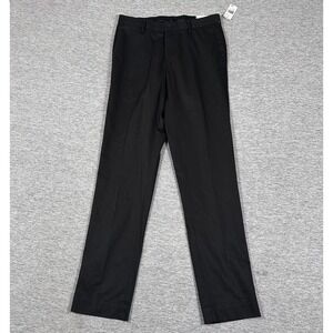 Brooks Brothers Pants Mens 30x32 Black Advantage Chino Soho Fit Stretch NEW